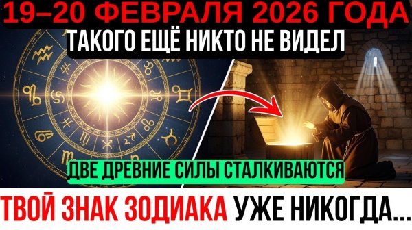 19–20 ФЕВРАЛЯ — ТАКОГО НЕ ВИДЕЛИ НИ НАШИ ПРАДЕДЫ, НИ ИХ ПРЕДКИ. ЭТО ПРОИСХОДИТ РАЗ В 9000 ЛЕТ!😇