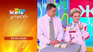 Жить здорово! Выпуск от 20.02.2026