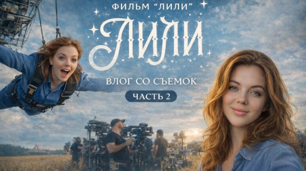 ВЛОГ СО СЪЕМОК ФИЛЬМА «ЛИЛИ» ЧАСТЬ 2