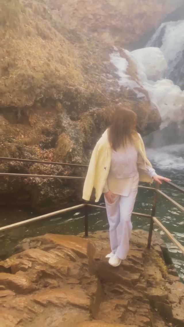 Эльчину в гости приехали подписчитцы. #медовыеводопады