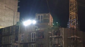 Майкоп. ЖК Предгорье Лаго-Наки строят даже ночью