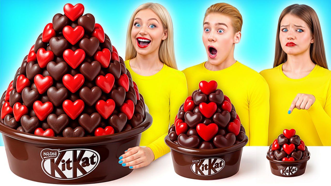 Большая, Средняя или Маленькая Тарелка Челлендж | Эпичные Лайфхаки и Рецепты от Multi DO Challenge смотреть онлайн