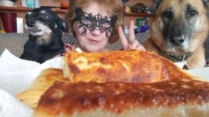 Мукбанг НАПЕКЛА и Для ЛЮДЕЙ и для ЖИВОТНЫХ!