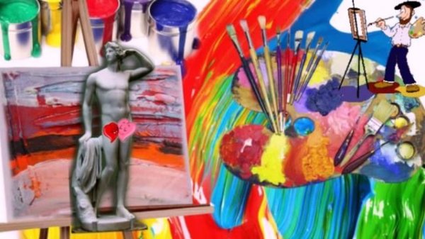 Художник в шутку или нет...