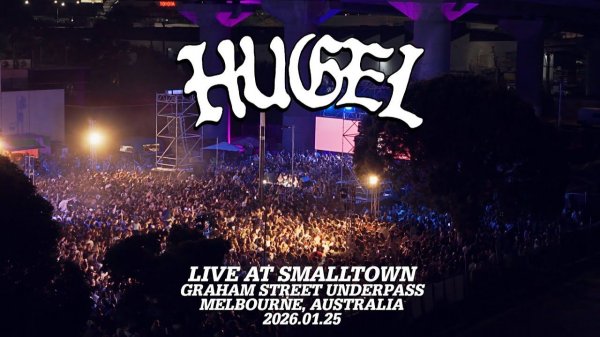 HUGEL - Live @ Smalltown x Graham Street Underpass x Melbourne, Australia [26.01.2026]