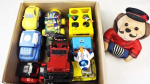 Мультики для детей. Новые яркие Машинки в коробке, Собачка боянист. Мультики машинки малышам