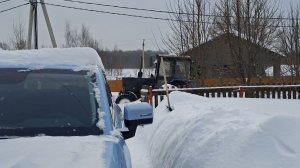 Помощь подоспела...Дождались трактор!!!