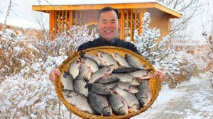 Лучший в мире рыбный суп! 20 огромных карасей, запеченных в молочно-белом бульоне