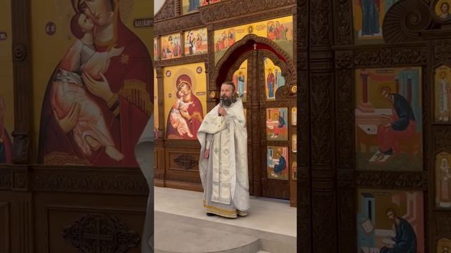 Проповедь отца Павла на Поздней Литургии в неделю 33-ю по Пятидесятнице 25.01.2026г. смотреть онлайн