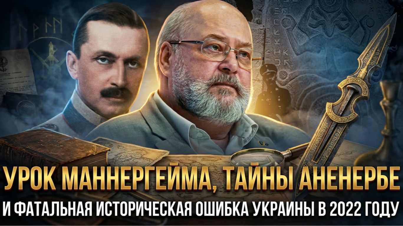 УРОК МАННЕРГЕЙМА: тайны Аненербе и фатальная историческая ошибка Украины | Константин Залесский смотреть онлайн