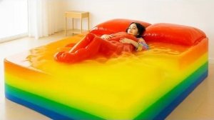 Какую безумную кровать Вы бы рискнули попробовать? ⭐⭐⭐ | Странное удовлетворение от AI ASMR