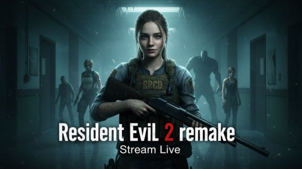 🧟 Resident Evil 2 Remake: впервые пробую на вкус