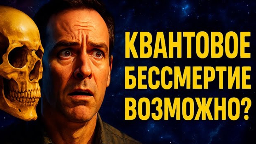 КВАНТОВОЕ БЕССМЕРТИЕ: Ты никогда не умрёшь? | Теория, которая ломает саму реальность