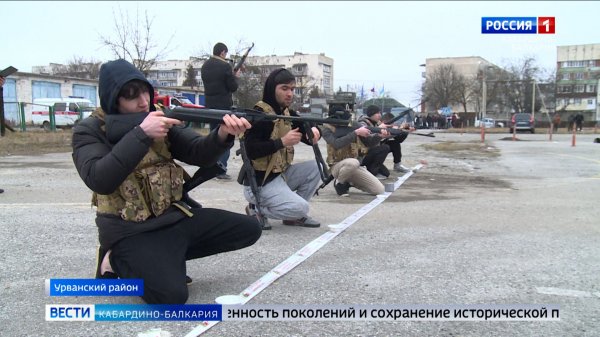 ДОСААФ провел военно-прикладную эстафету для курсантов в Нарткале
