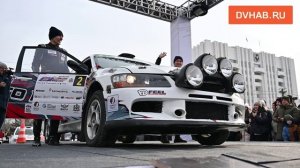 На площади Ленина торжественно открыли Кубок России по ралли