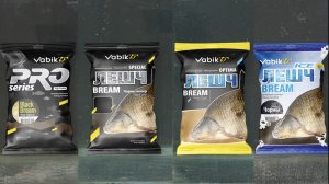 Vabik Bream (Pro Special Optima Ice) Работа рыболовной прикормки Вабик ЛЕЩ разных серий под водой