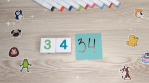 Учимся считать от 1 до 100! Цифры и числа для детей!