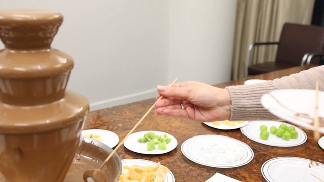 фонтан из шоколада