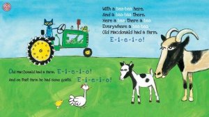 Pete the Cat Old Macdonald Had a Farm | Sing along| Animated Book