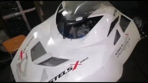 Снегоход с двигателем K6A Stels Росомаха. Перезалив.