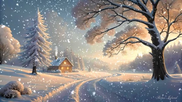 ❄️ ЗИМНЯЯ УСПОКАИВАЮЩАЯ МУЗЫКА ДЛЯ СНА 🎵 РАССЛАБЛЯЮЩАЯ МУЗЫКА ДЛЯ ДУШИ 🎵 МУЗЫКА ДЛЯ МЕДИТАЦИИ