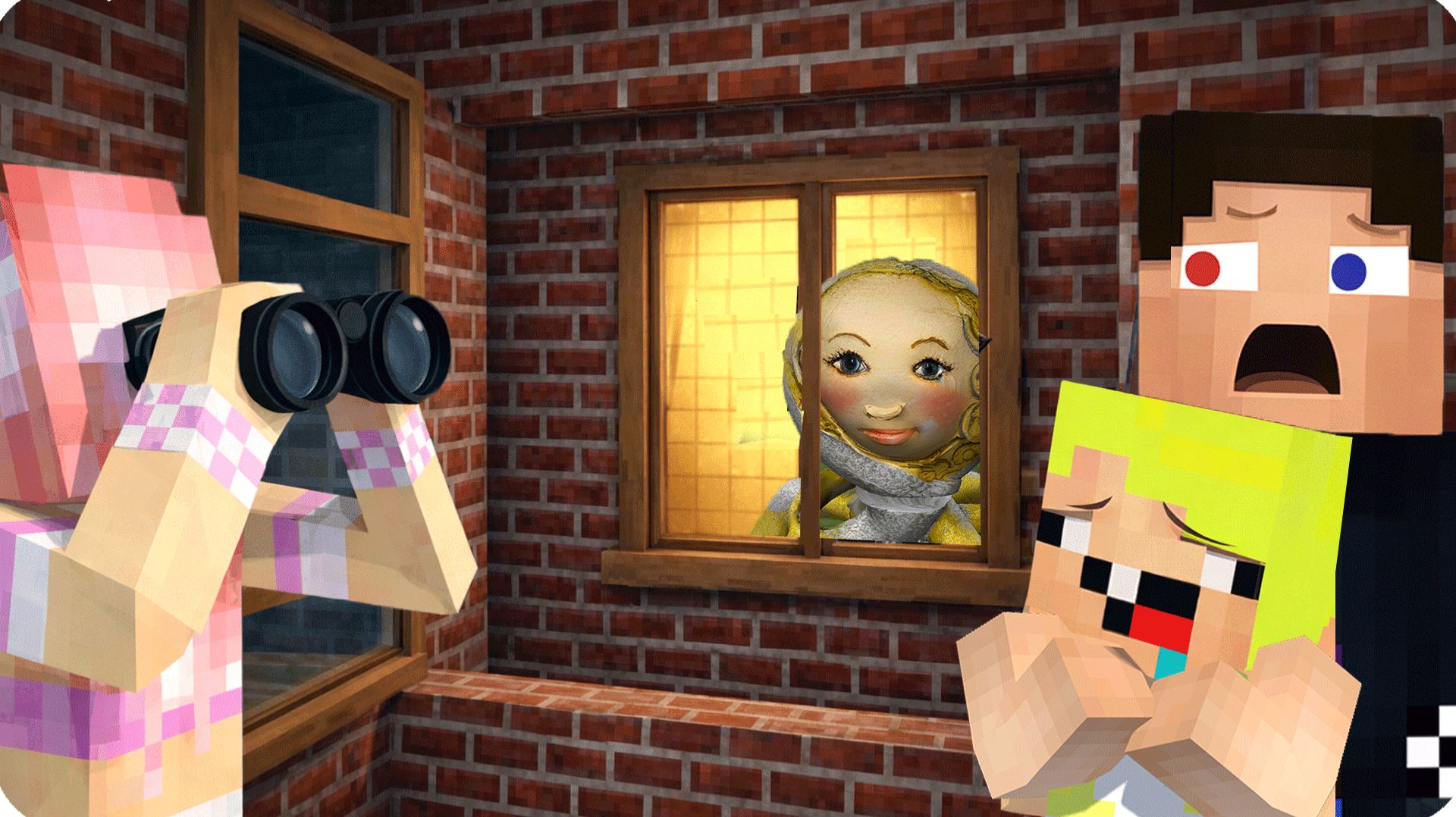 😳Следим за Соседом в ОКНЕ ГУГУ ЛЕДИ ГАГА в Майнкрафт! НУБИК смотреть онлайн