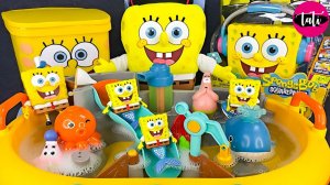 Играем в игрушки из мультика Спанч Боб и свинка Пеппа. Мультфильм для детей. ASMR АСМР