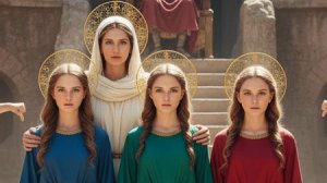 О, святи́и Ве́ра, Наде́жда и Любо́вь.