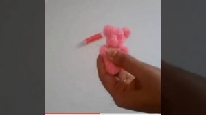 Медвежонок из резинок своими руками