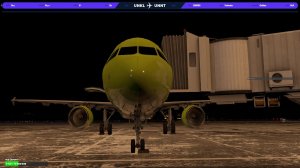 X-Plane 12, A321-211 ToLiSS, Vatsim, SBI005, Krasnoyarsk(UNKL) - Novosibirsk(UNNT)
