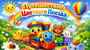 МУЛЬТИК ДЛЯ ДЕТЕЙ | ПУТЕШЕСТВИЕ ЦВЕТНОГО ПОЕЗДА