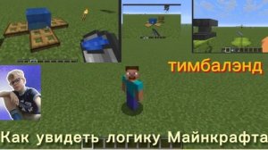 🔥как увидеть логику майнкрафта🔥