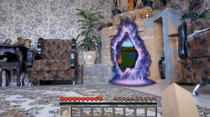 🎮 Minecraft ожил! Портал, Крипер и новые игры дома 🗡️