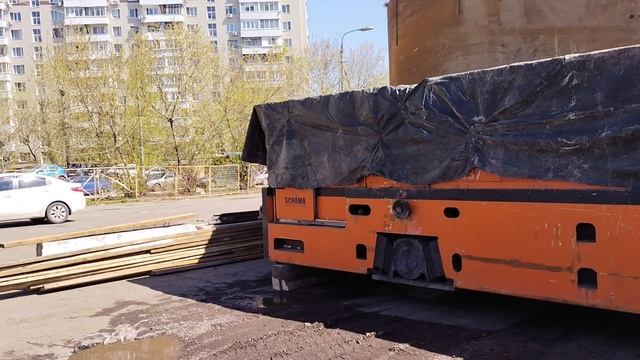 Путешествие по ТПМК S-736 Светлана на площадке Кленовый Бульвар БКЛ 01.05.2021 смотреть онлайн