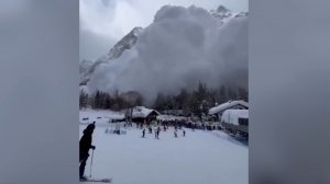 Огромная лавина сошла на лыжников в Италии — погибли три человека