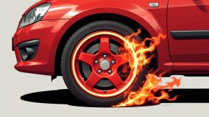 Греется тормозной диск Калины, суппорт клинит. Ремонт без замены.