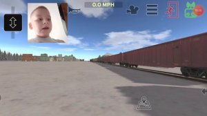 второй раз поезд влетел в мой поезд играю в игру поезда капец