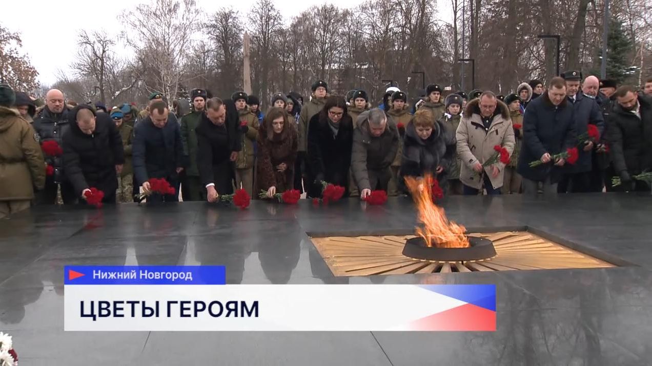 Евгений Чинцов принял участие в торжественной церемонии ко Дню защитника Отечества смотреть онлайн