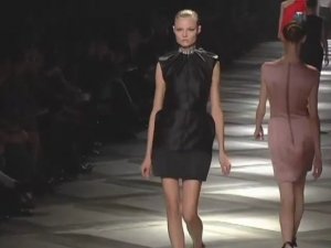 Показ женской коллекции Lanvin весна-лето 2009