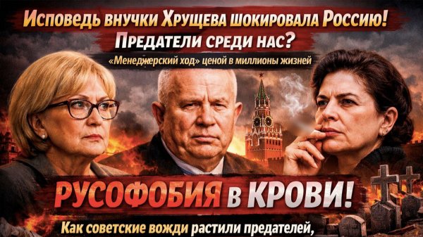 ОНИ НЕНАВИДЕЛИ РОССИЮ: Внучка Хрущева раскрыла правду о передаче Крыма!