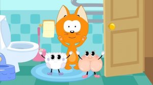 Попа побег от скибиди туалета для малышей