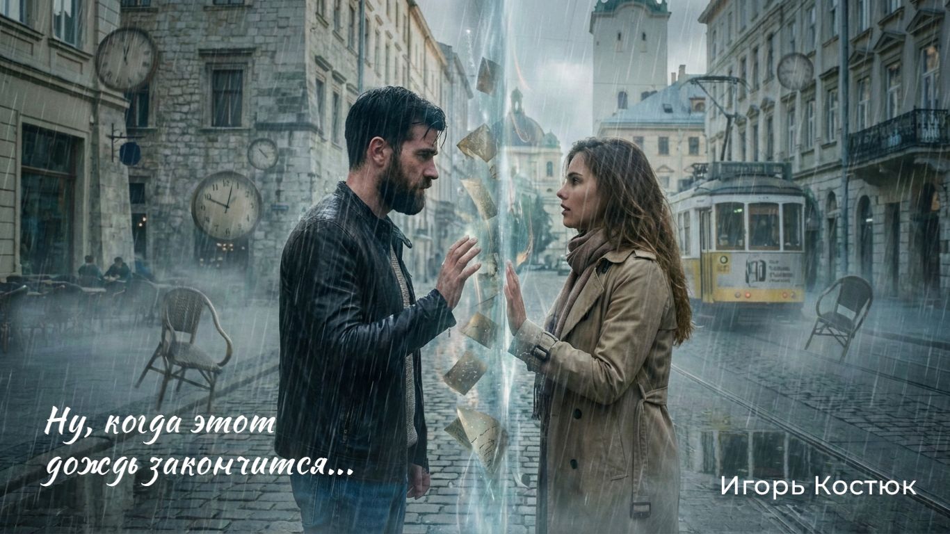 Ну когда этот дождь закончится - очень красивая песня на стихи Игоря Костюка. лирическиепесни