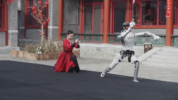 SDR Robotera Sword Dance for Chinese New Year Tradition Meets Technology 4K