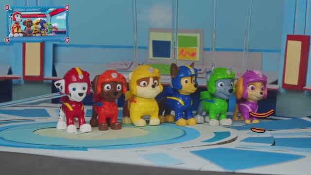Игрушечный щенячий патруль спасает мир. Мультик для детей