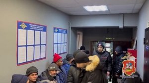 По результатам полицейского рейда на стройобъекте в Мытищах 8 мигрантов выдворят с территории России
