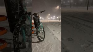 ОБЗОР НА ВЕЛОСИПЕД ЗИМОЙ КАК МОЖЕТ БЫТЬ НА САМОМ ДЕЛЕ