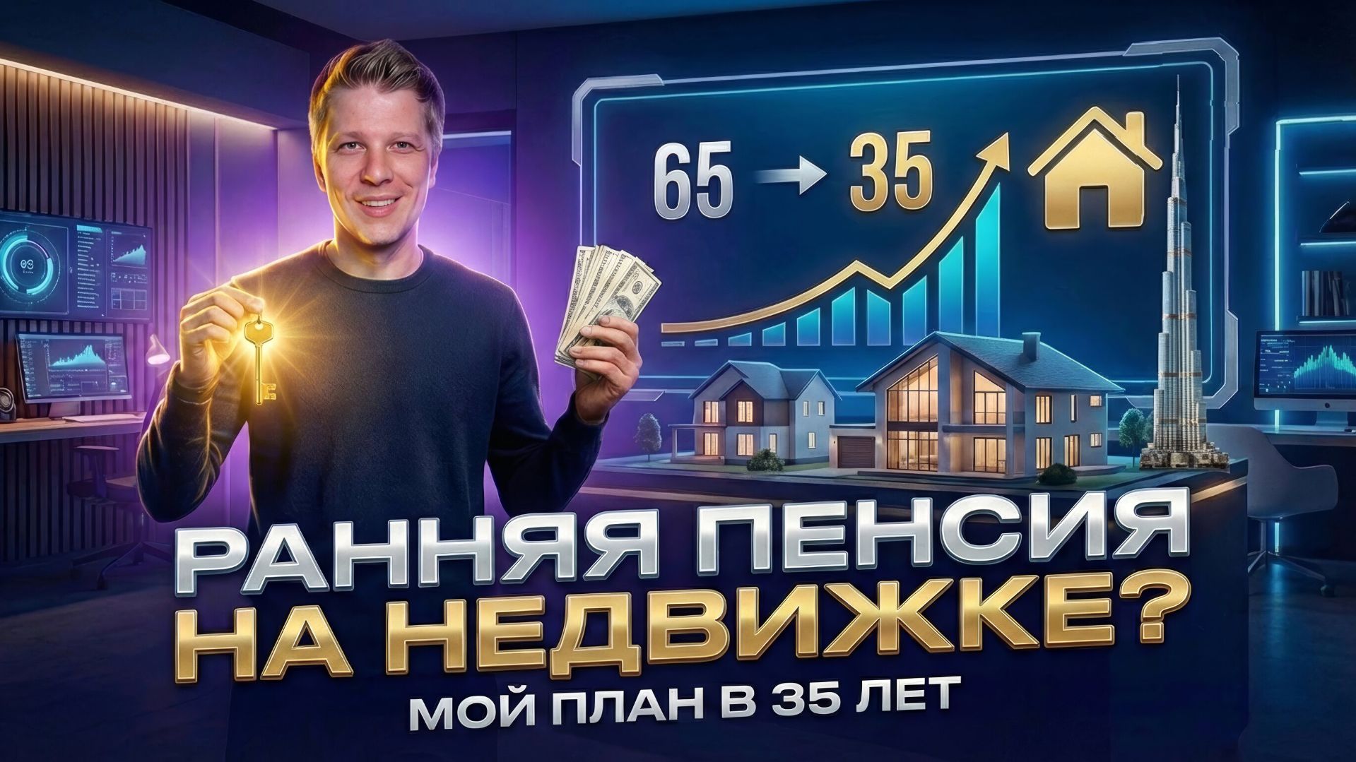 Как Уйти на Пенсию Пораньше Через Инвестиции в Недвижимость?