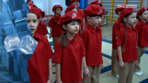 В детском саду «Журавушка» состоялся дебютный смотр песни и строя