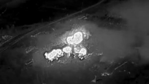 Серию дальних ударов нанесла наша армия по военным объектам противника.