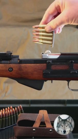 СКС и заряжание из обоймы